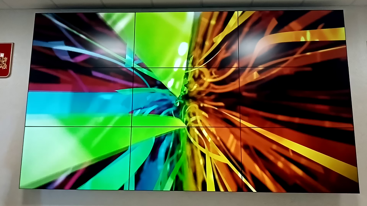 Videowall LUMIEN 3x3_55_3.5